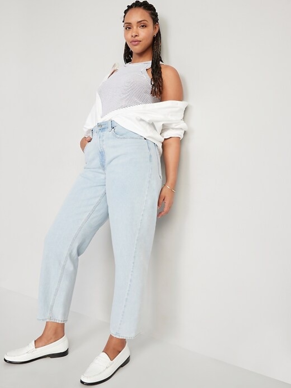 Old Navy Extra High-Rise Balloon Jeans